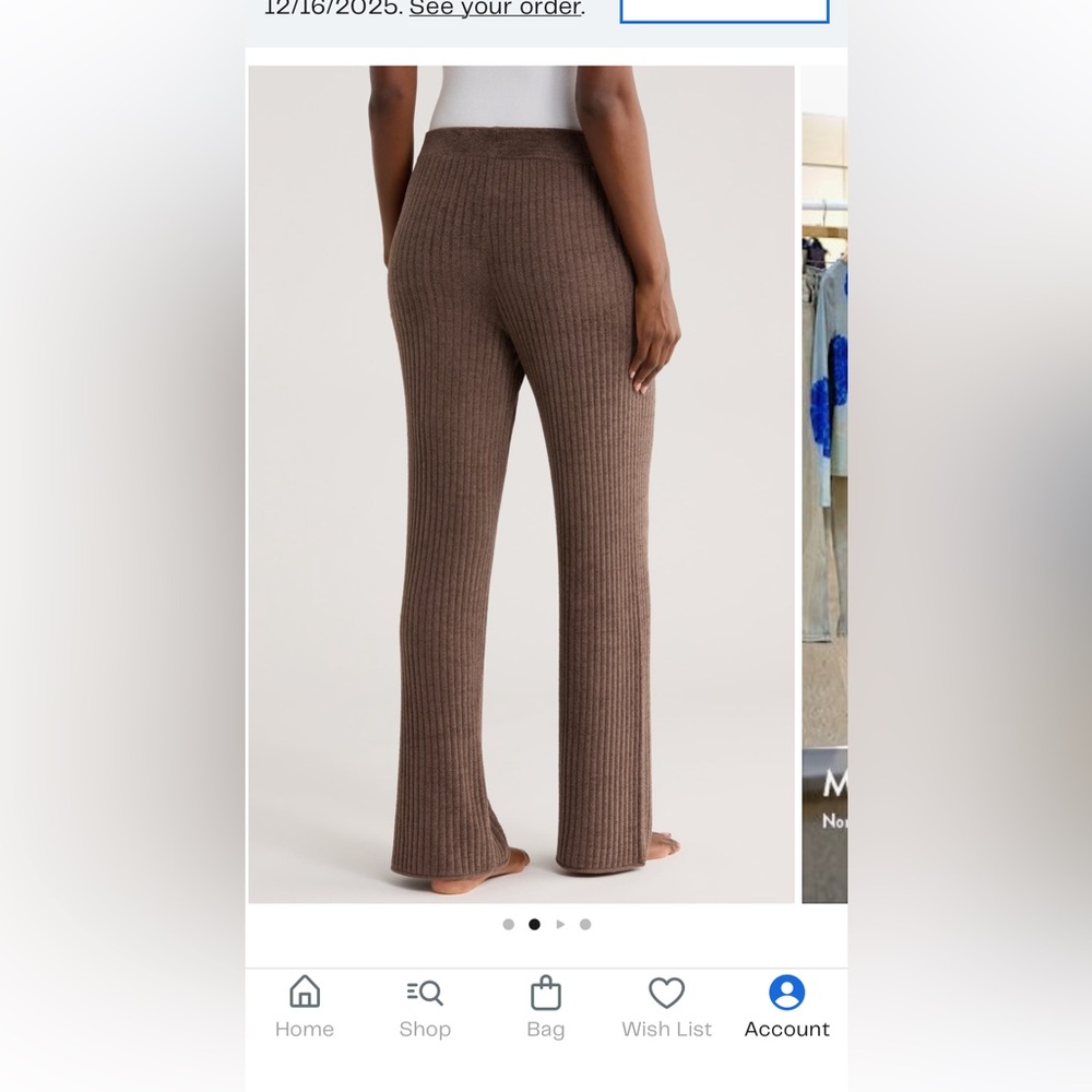 Barefoot dreams ultralight sweatpants Java L